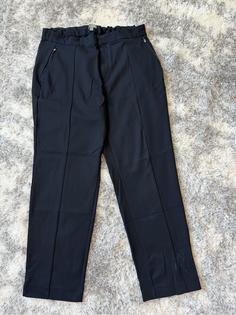 Talbots Women's Black Dress Pants - Classic Tailored Trousers